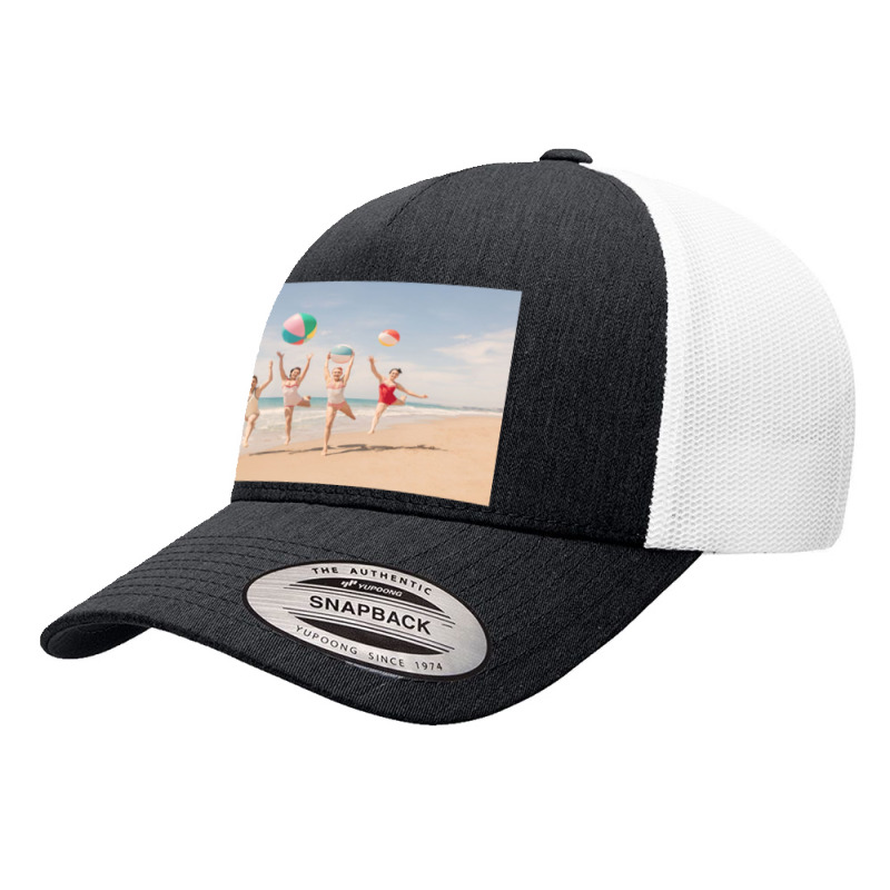 Seaside Circus Malins Yupoong Trucker Cap by michaelmore677 | Artistshot