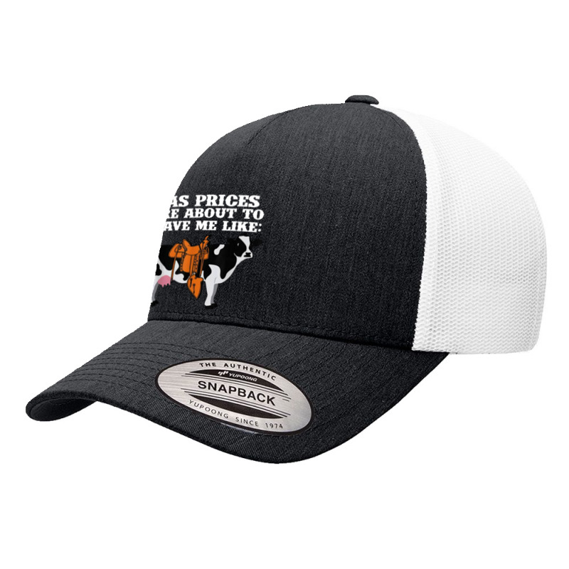 Funny Dairy Cow Gas Prices Yupoong Trucker Cap by paulscott Art | Artistshot