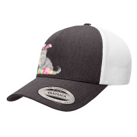 Easter Day T  Shirt Easter Cat American Shorthair With Bunny Ears & Eg Yupoong Trucker Cap | Artistshot