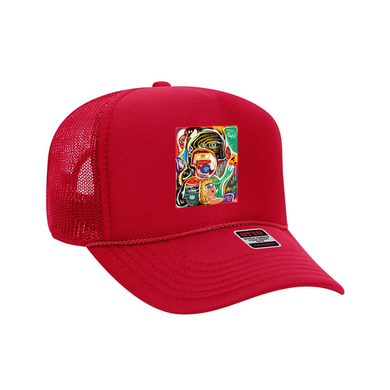 Ugly Beautiful Street, Ugly Beautiful Street Art, Ugly Beautiful Stree Foam Trucker Hat | Artistshot