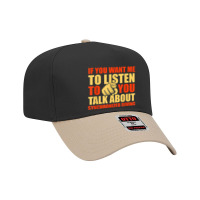 You Want Me To Listen Talk About Synchronized Diving Funny Adjustable Baseball Cap | Artistshot