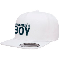 Mama's Boy 5 Panel Snapback Cap | Artistshot