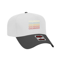 Calabasas California Calabasas Ca Retro Vintage Text Long Sleeve T Shi Adjustable Baseball Cap | Artistshot