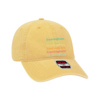 Framingham Massachusetts (ma) Cute And Colorful Text Dyed Cap | Artistshot