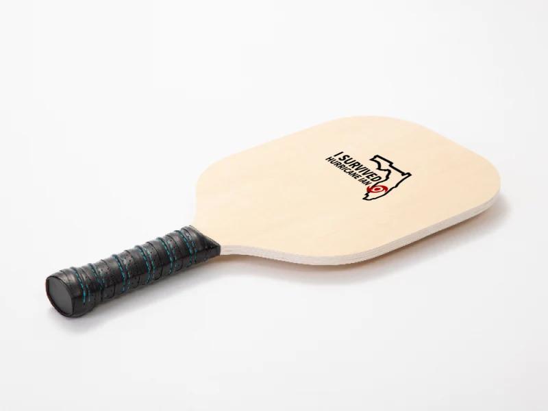 Hurricane Ian I Survived Hurricane Ian Pickleball Paddle by cm-arts | Artistshot