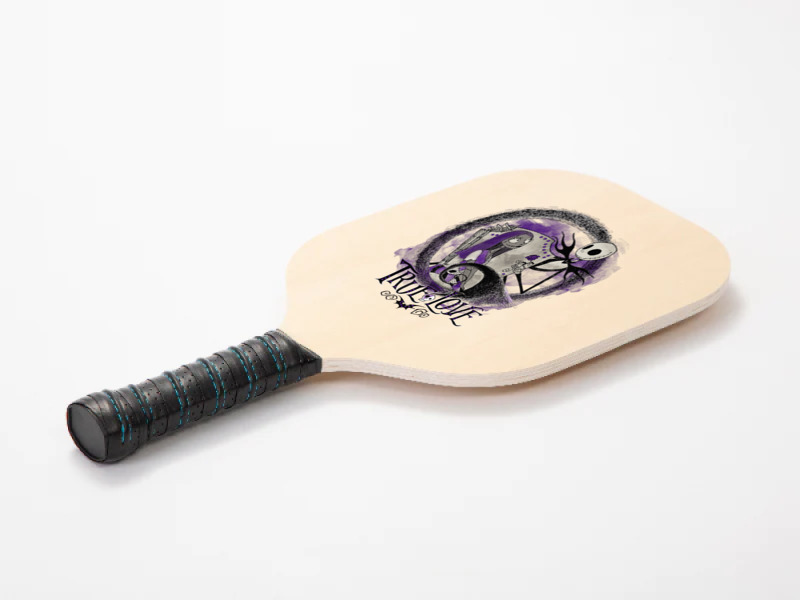 Funny Nightmare Before Christmas Valentines Jack True Love Pickleball Paddle | Artistshot