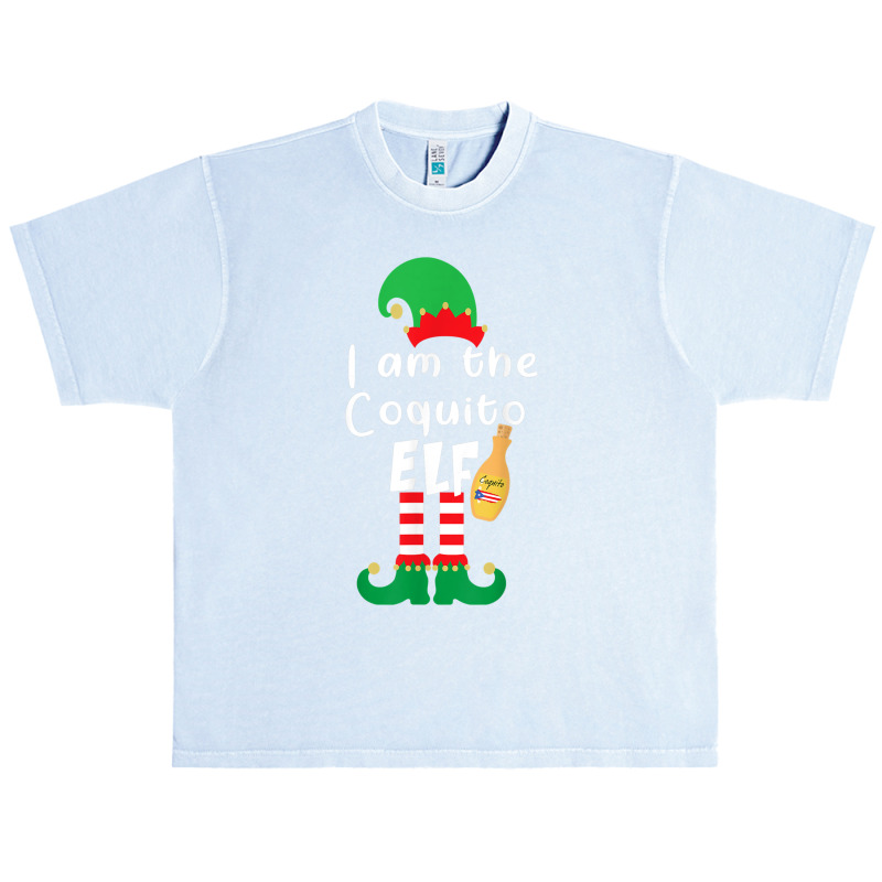 Coquito Elf Funny Puerto Rico Matching Christmas Bilingual Urban Heavy T-shirt by MalcolmJCausby | Artistshot