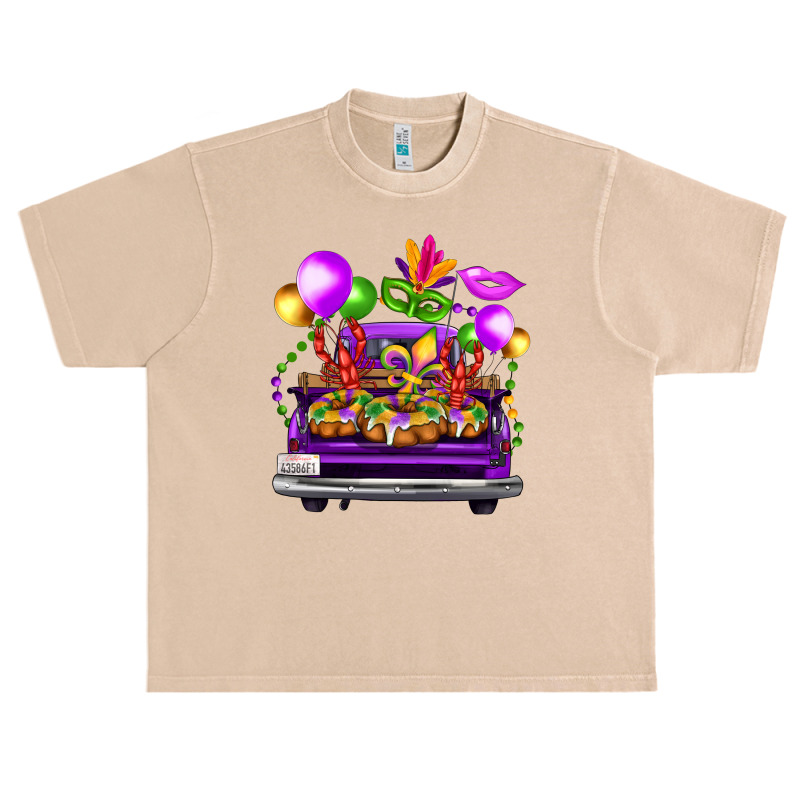 Mardi Gras Farm Truck Urban Heavy T-shirt | Artistshot