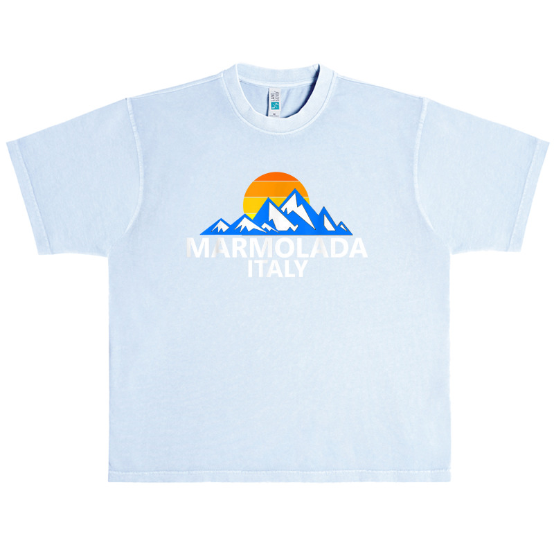 Marmolada Italy Italian Mountains T Shirt Urban Heavy T-shirt by enaqr0esch | Artistshot