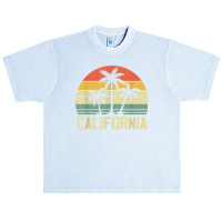 California Island Palm Beach Surfboard Surf Retro Vintage Urban Heavy T-shirt | Artistshot