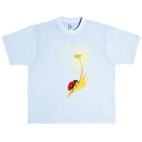 Dandelion Seeds Ladybug For Gardener Herbalist Urban Heavy T-shirt | Artistshot