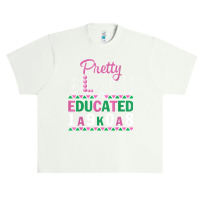 Pretty Black And Educated J15 Founder's Day Aka Women Urban Heavy T-shirt | Artistshot