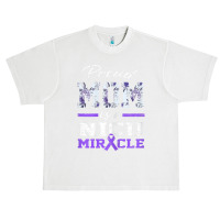 Womens Prematurity Awareness Proud Preemie Mom Nicu Warrior Miracle Urban Heavy T-shirt | Artistshot