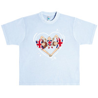 Flag Of Great Britain. Happy British Family. T Shirt Urban Heavy T-shirt | Artistshot