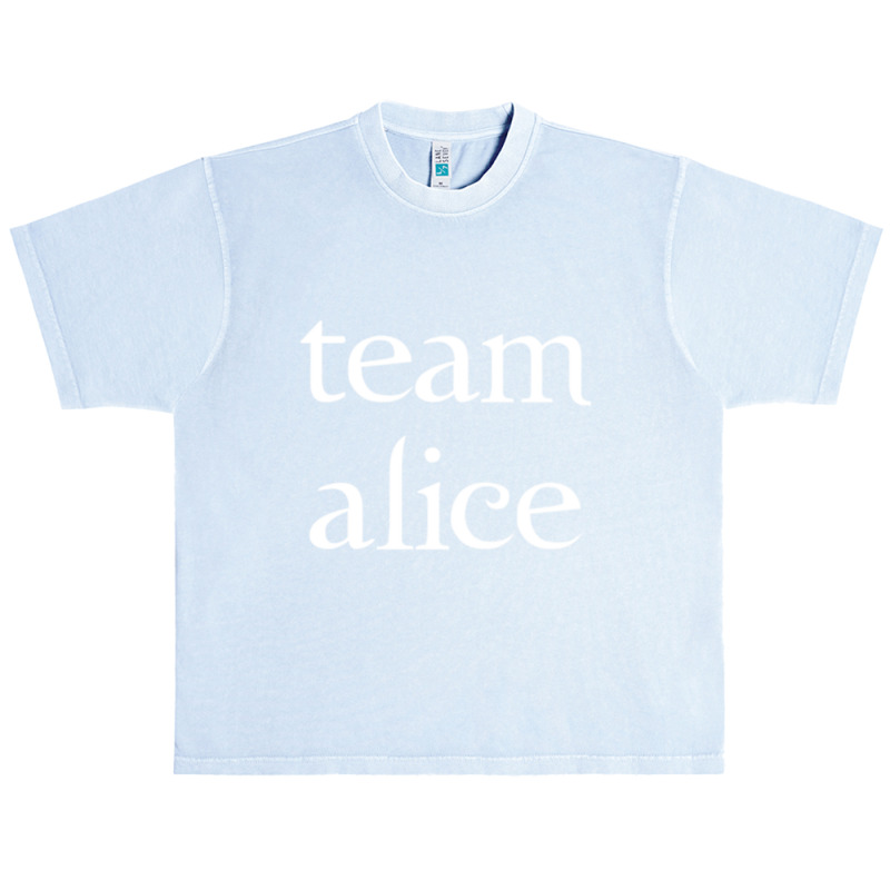 Team Alice Urban Heavy T-shirt by ANITRAMATHIS | Artistshot