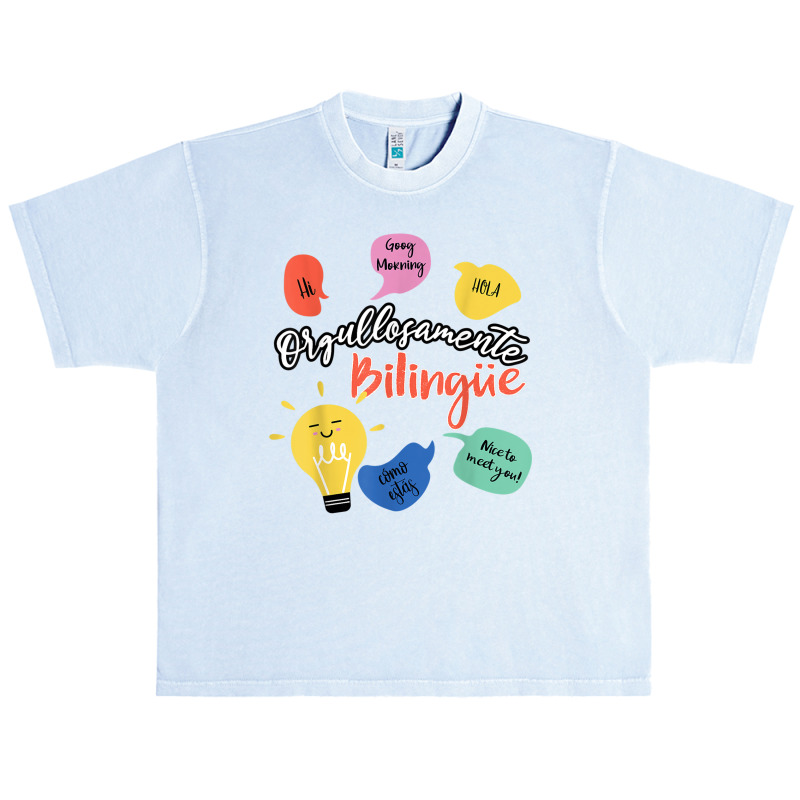 Orgullosamente Bilingue Maestra Urban Heavy T-shirt by ColleenDChamplin | Artistshot