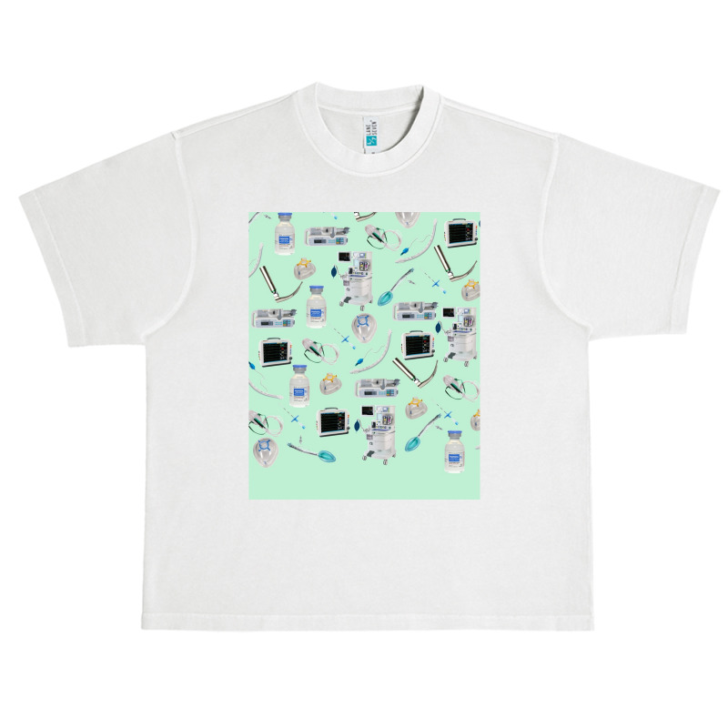 Tools Of The Trade Aero Green Anesthesia  Anaesthesia Graphic Urban Heavy T-shirt | Artistshot