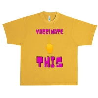 Vaccinate This Middle Finger 1 Urban Heavy T-shirt | Artistshot