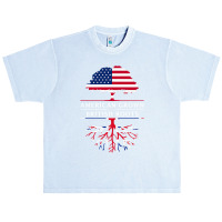 American Grown British Roots  Britain Union Jack Urban Heavy T-shirt | Artistshot