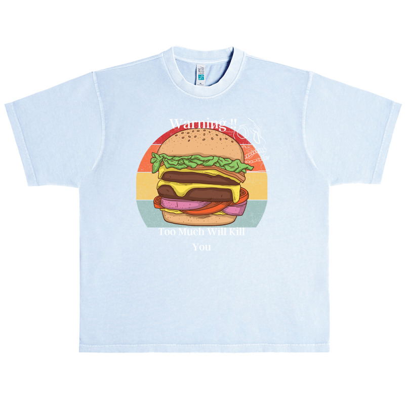 Burger Fat Food Urban Heavy T-shirt | Artistshot