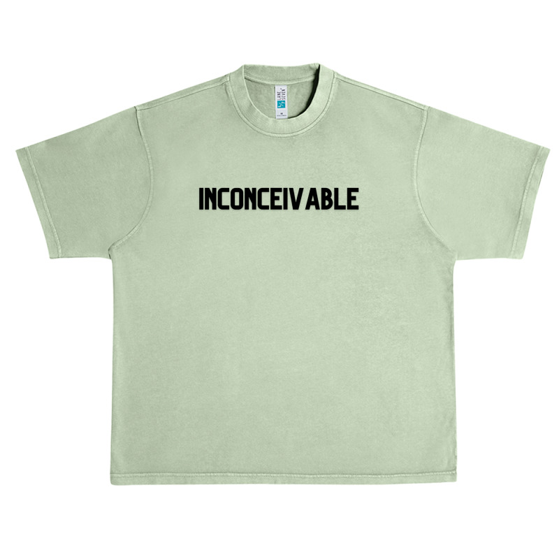 Inconceivable - 80s Movies Funny Design Urban Heavy T-shirt | Artistshot