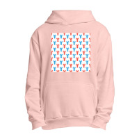 Crustaceancore Lobster Pattern Urban Pullover Hoodie | Artistshot