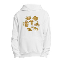 Golden Crustaceancore Urban Pullover Hoodie | Artistshot