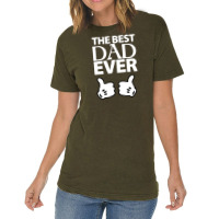 The Best Dad Ever Vintage T-shirt | Artistshot