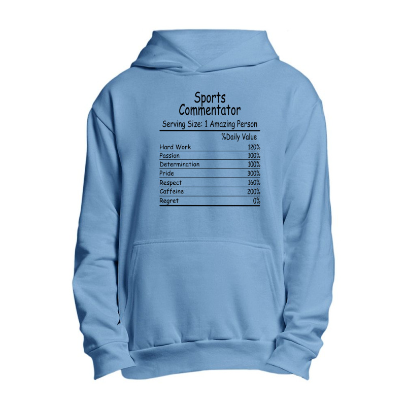 Sports Commentator Amazing Person Daily Value Urban Pullover Hoodie | Artistshot