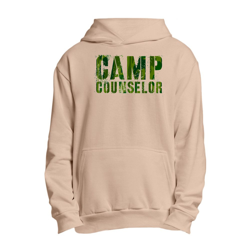 Camo Camp Counselor Summer Teacher Instructor Coach 2022 Urban Pullover Hoodie | Artistshot