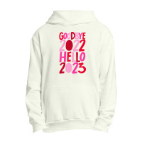 Goodbye 2022 Hello 2023 Happy New Year Pyjama Funny Urban Pullover Hoodie | Artistshot