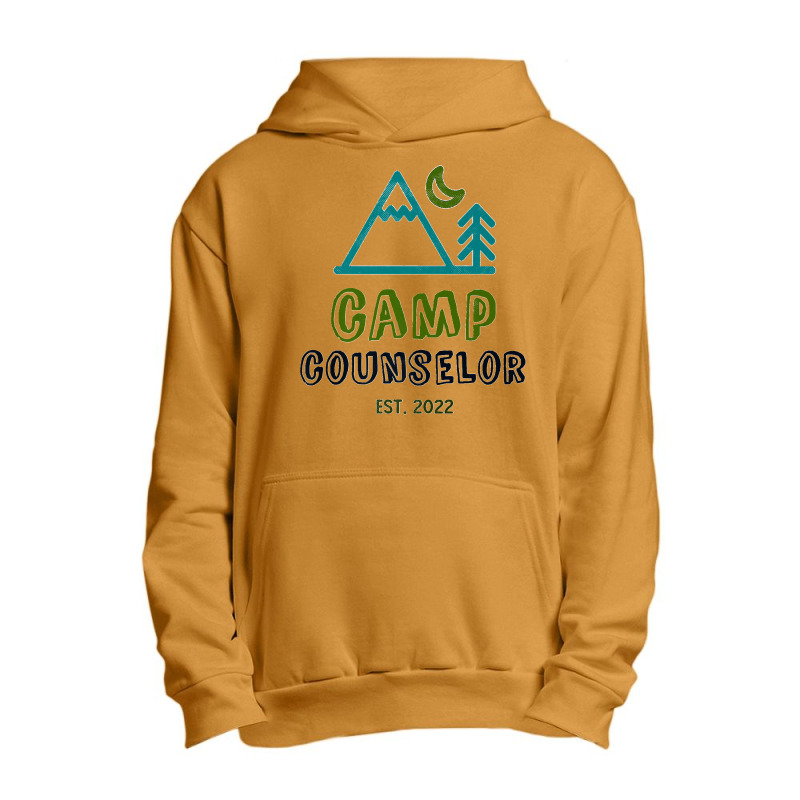 Camp Counselor 2022 Summer Teacher Instructor Coach Crew Premium Urban Pullover Hoodie | Artistshot