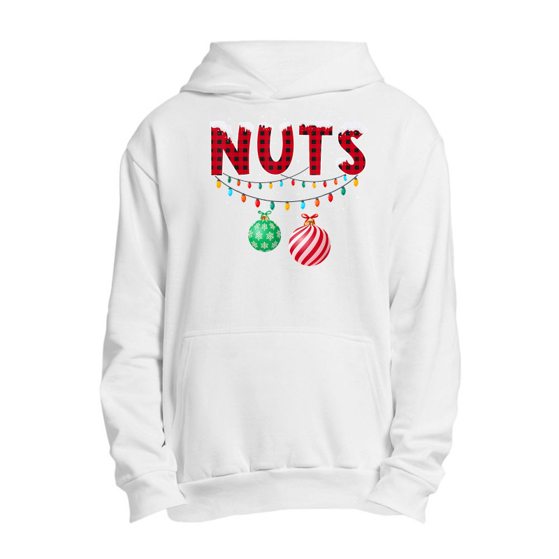 Chest Nuts Christmas Couple Matching Pajamas Christmas 2022 T Shirt Urban Pullover Hoodie | Artistshot