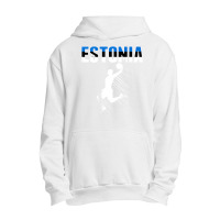 Proud Estonia Basketball Fans Jersey   Estonian Flag Baller T Shirt Urban Pullover Hoodie | Artistshot