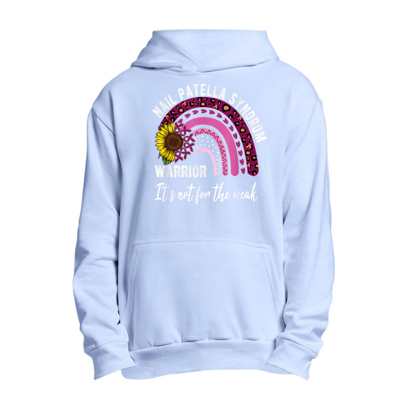 Nail Patella Syndrom Tee Sunflower Rainbow Awareness Apparel T Shirt Urban Pullover Hoodie | Artistshot