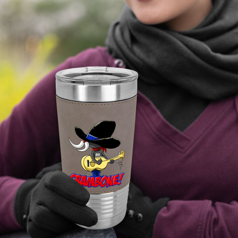 Uncle Pecos Crambone Leatherette Tumbler | Artistshot