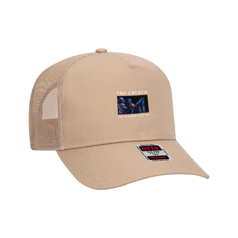 The Church The Blurred Crusade Mesh Back Trucker Hat | Artistshot