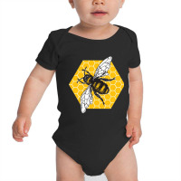 Save The Bees Honey Baby Bodysuit | Artistshot