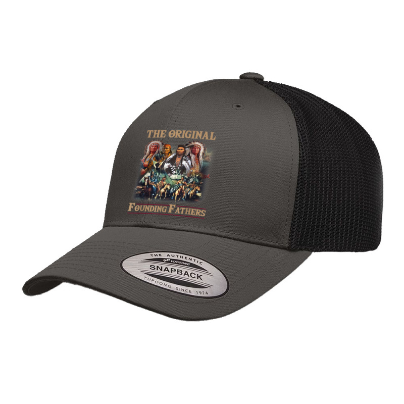 Original Founding Fathers Native American T Shirt Retro Trucker Cap | Artistshot