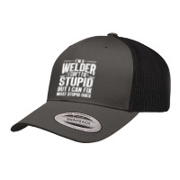 Cool Welding Art For Men Women Welder Iron Worker Pipeliner T Shirt Retro Trucker Cap | Artistshot