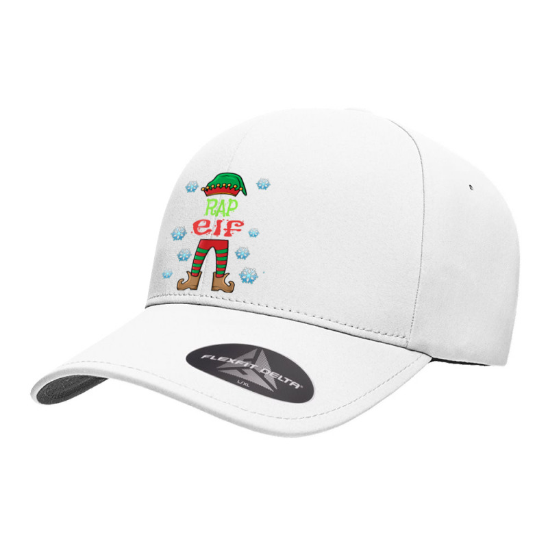 Funny Rap Lazy Christmas Costume   Rap Elf T Shirt Seamless Cap | Artistshot