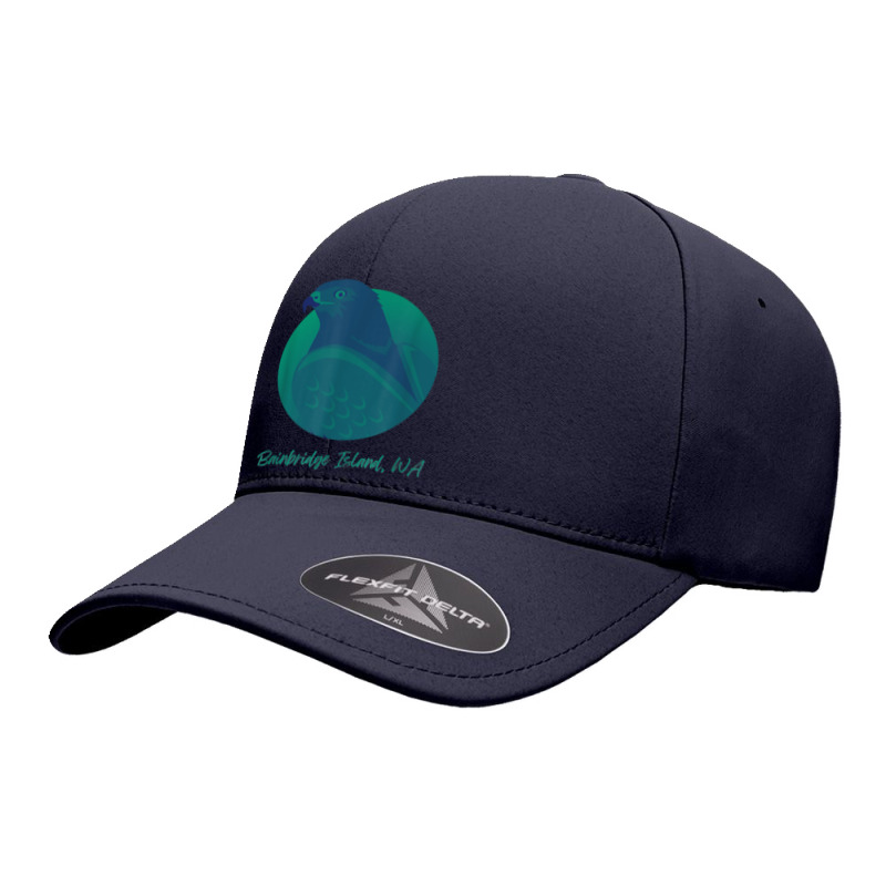 Bainbridge Island Wa Osprey Sea Green Raptor Ocean Bird T Shirt Seamless Cap by MoczoTenleigh | Artistshot