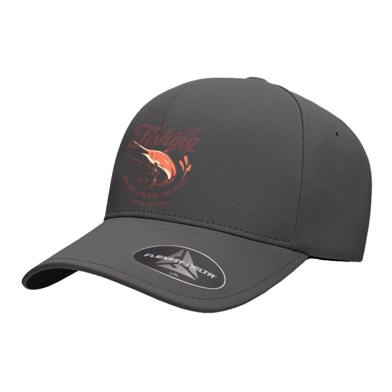 Bald Head Island T  Shirt Bald Head Island, N C Fishing Summer Vacatio Seamless Cap | Artistshot