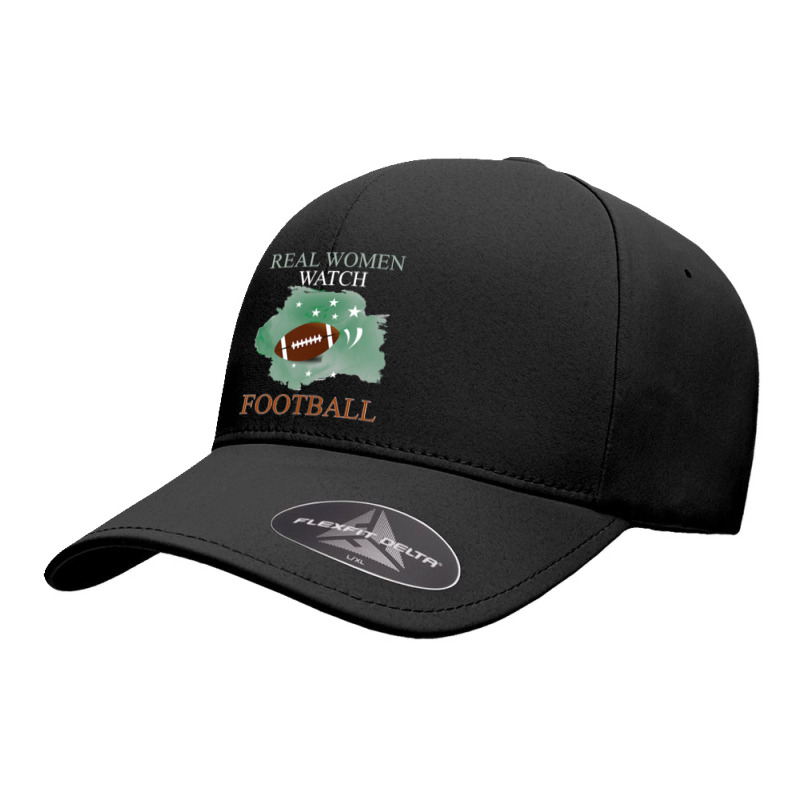 Football Real Women Watch Football 147 Seamless Cap by circularflap | Artistshot