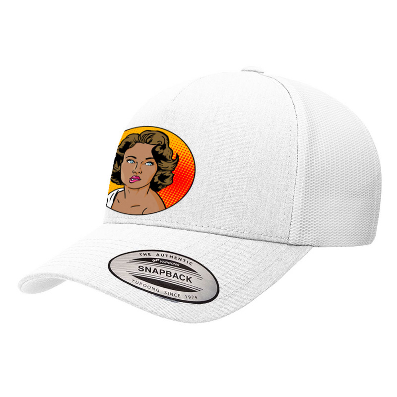 Pop Art Girl   Pop Art Yupoong Trucker Cap | Artistshot