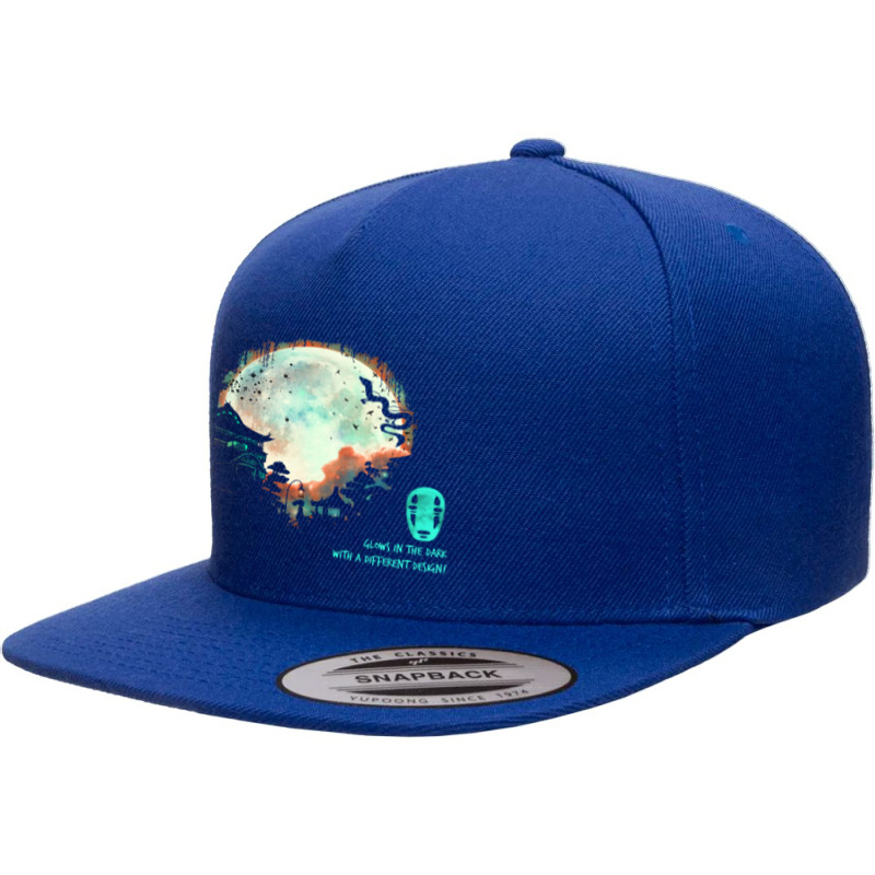 Thermal Moon Glow 5 panel snapback cap by Brenzo | Artistshot