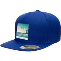 The Broads National Park 5 Panel Snapback Cap | Artistshot