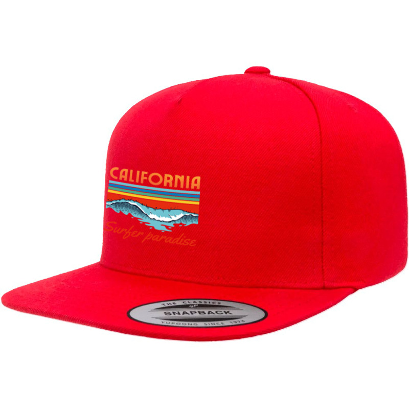 California 5 panel snapback cap by Rart | Artistshot