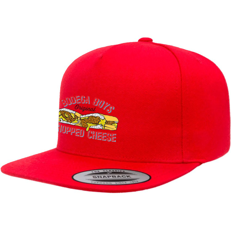 Bodgea Desus & Mero  Chopped Cheese Bodega 5 Panel Snapback Cap | Artistshot