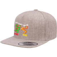 Genetics Biochemistry Cell Biology Gift 5 Panel Snapback Cap | Artistshot